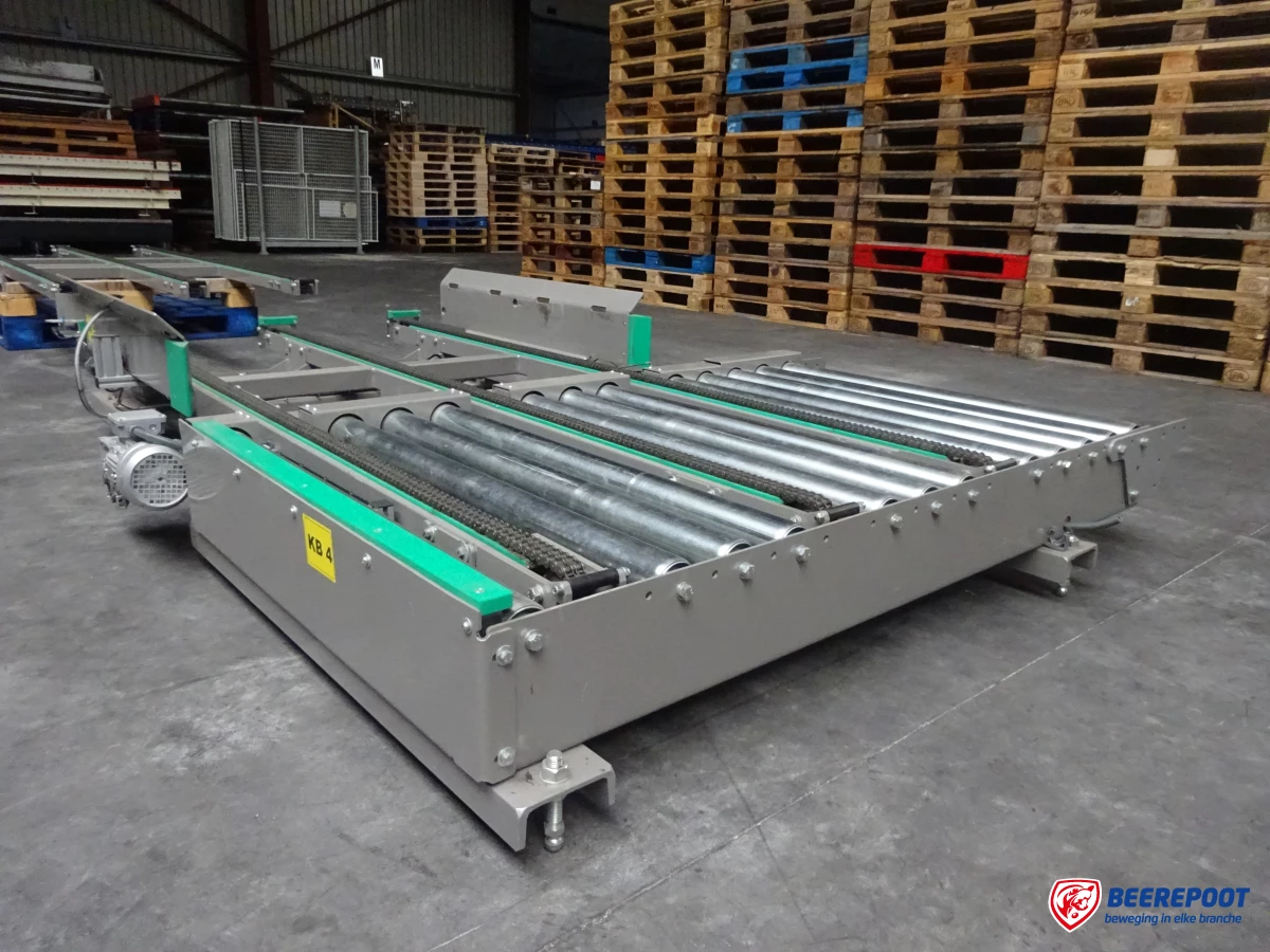 Rollenbaan-/kettingbaanwissels